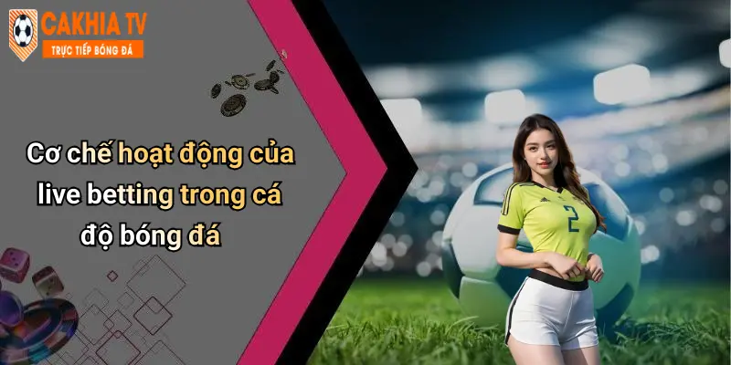 Cơ chế hoạt động của live betting trong cá độ bóng đá