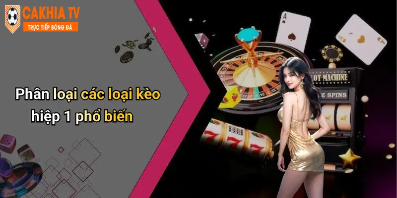 Phân loại các loại kèo hiệp 1 phổ biến