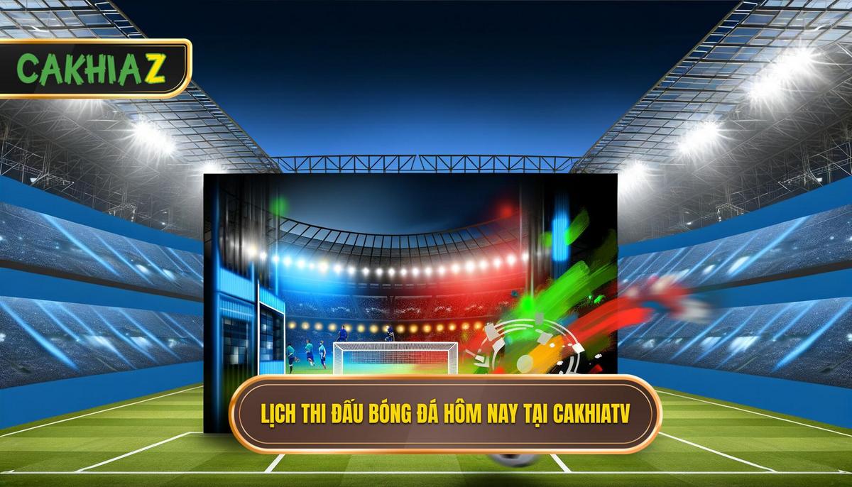 Lịch Thi đấu Bóng đá Hôm Nay Tại Cakhiatv