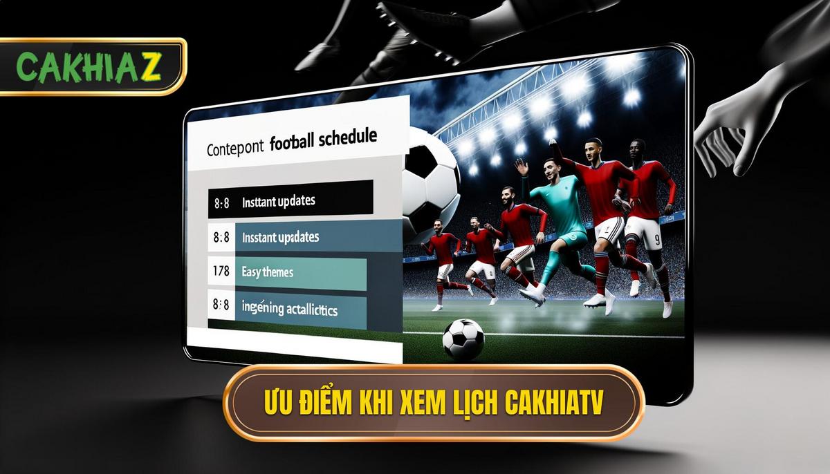 Ưu điểm Nổi Bật Khi Xem Lịch Trên Cakhiatv