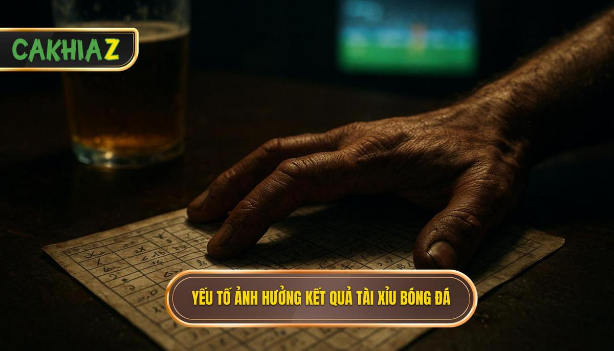 Phân Tích Các Yếu Tố Tác động Trực Tiếp đến Kết Quả Tài Xỉu Bóng đá
