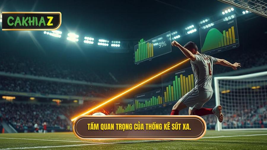 Tại sao thống kê sút xa lại quan trọng trong soi kèo?