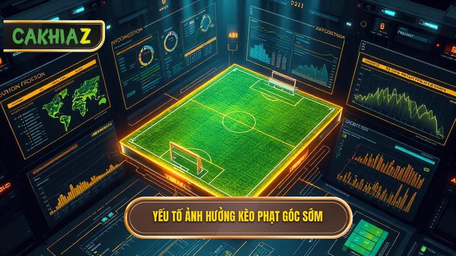 Phân tích đa chiều: Các yếu tố ảnh hưởng đến kèo phạt góc sớm