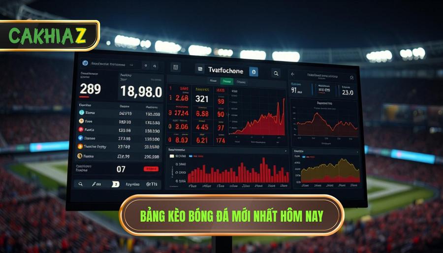 1. Bảng Kèo Bóng đá Mới Nhất Hôm Nay