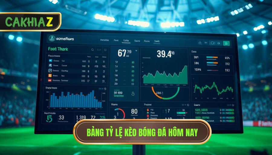 2. Bảng Tỷ Lệ Kèo Bóng đá Hôm Nay
