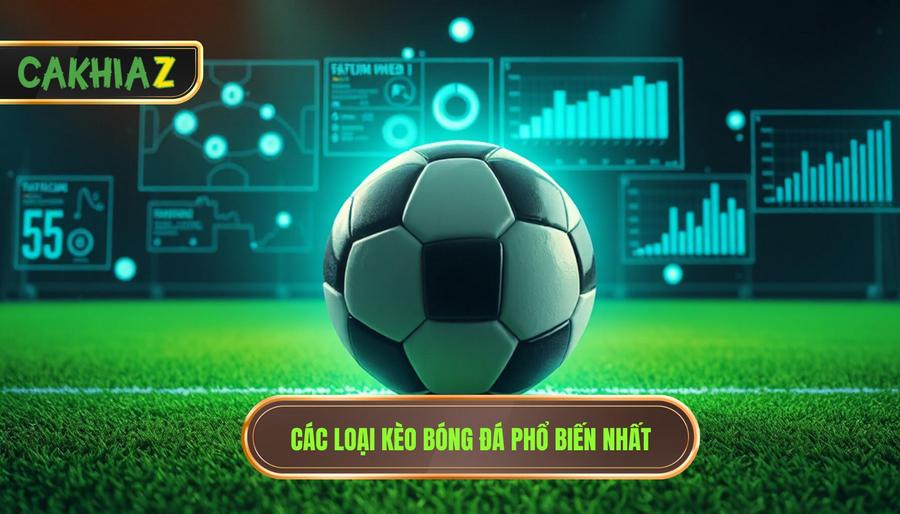2. Các Loại Kèo Bóng đá Phổ Biến Nhất