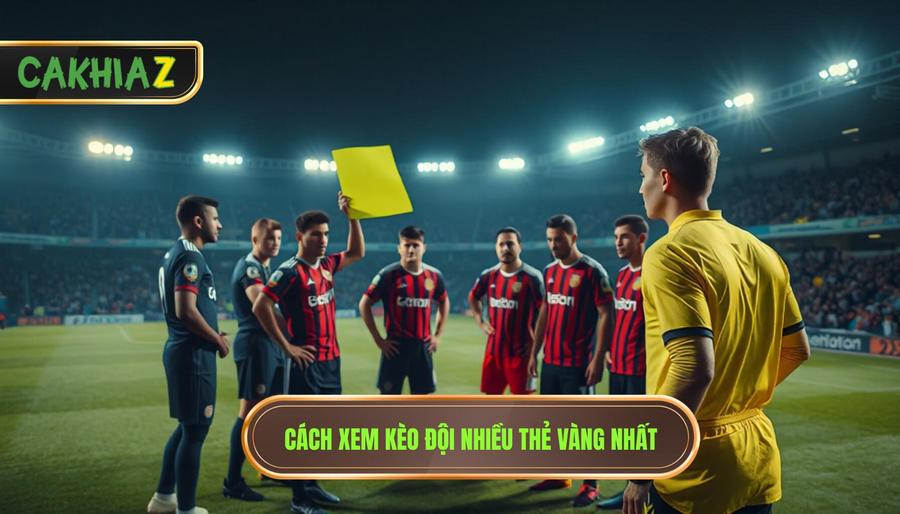 Hiểu đúng về kèo đội có nhiều thẻ vàng nhất là gì?