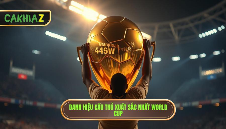Hiểu đúng về danh hiệu Cầu thủ xuất sắc nhất World Cup