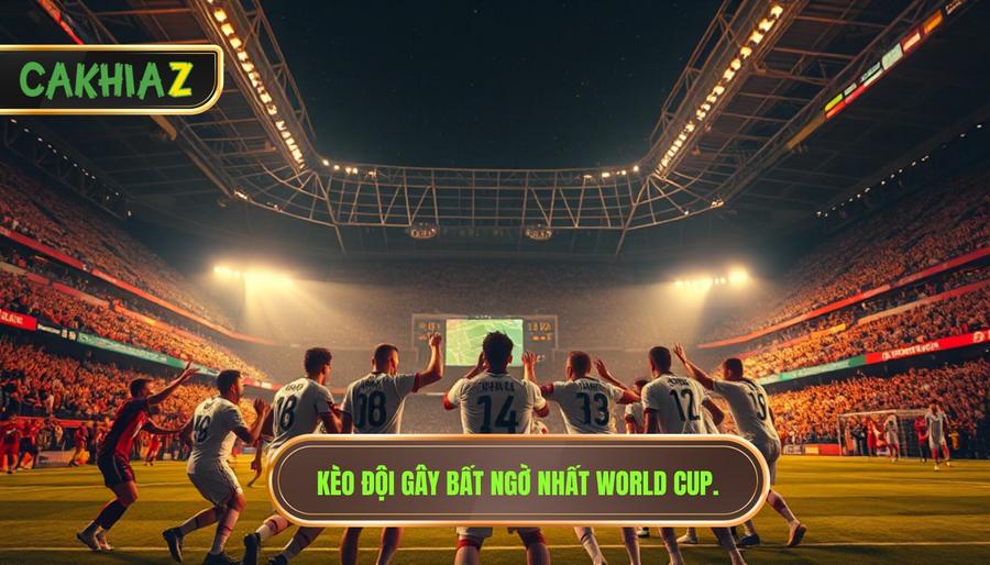 Thế nào là một kèo đội bất ngờ nhất World Cup?
