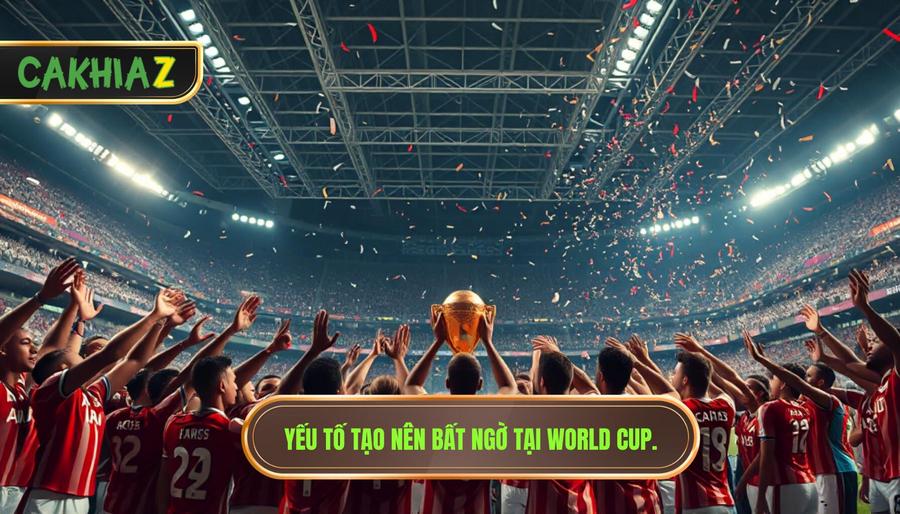 Các yếu tố tạo nên một kèo đội bất ngờ nhất World Cup